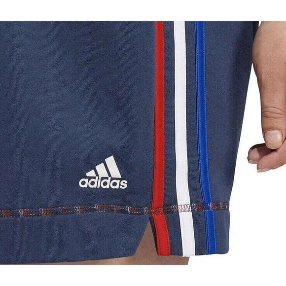 New Women's Adidas Essentials Plus Badge of Sport Shorts, Size: 2X - Picture 3 of 4